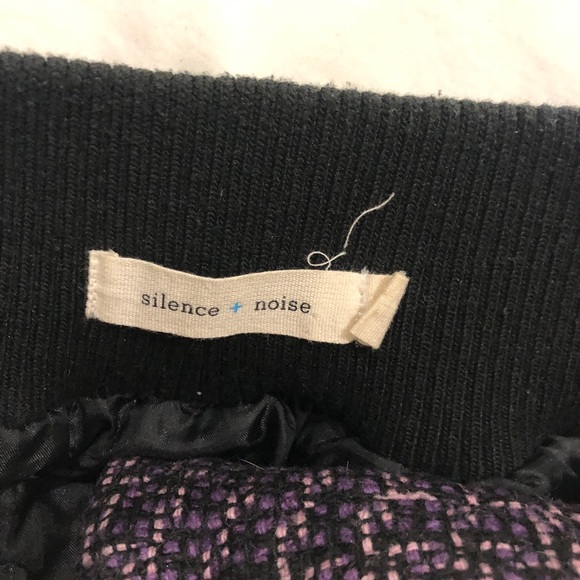 Silence + noise tweed mini skirt - Picture 3 of 4